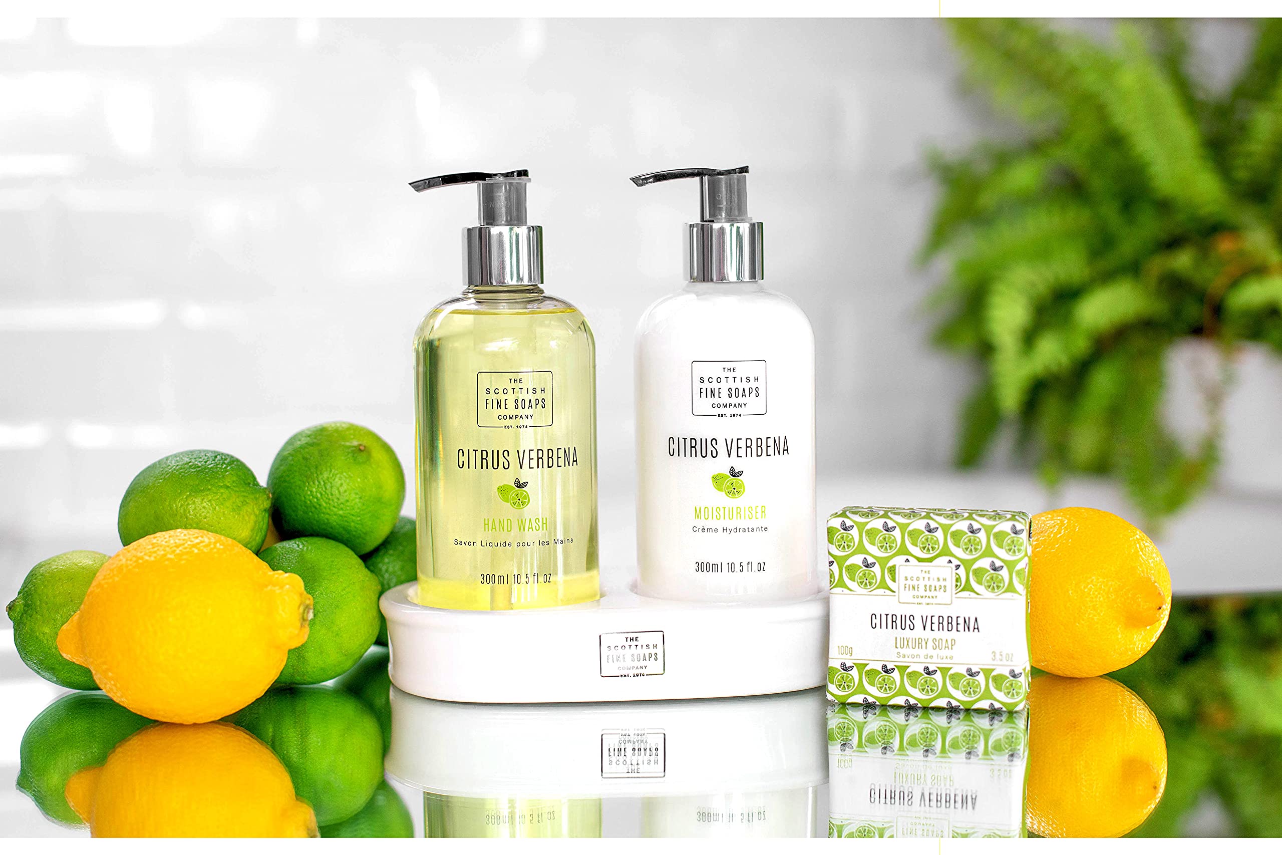 Scottish Fine Soaps Citrus Verbena Hand Moisturiser (300ml